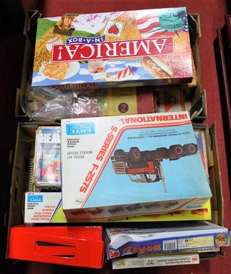 Lot 533 - A box of mixed games to include Monopoly and...