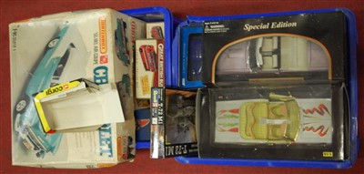 Lot 536 - Two boxes containing Matchbox Chevrolet Bell...
