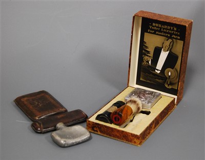 Lot 258 - A 1930s gents Dubarry's luxury toilet set for...