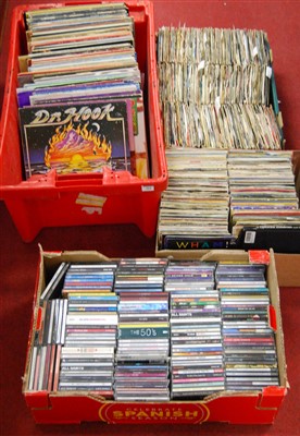 Lot 364 - A box of assorted vinyl long-playing records,...