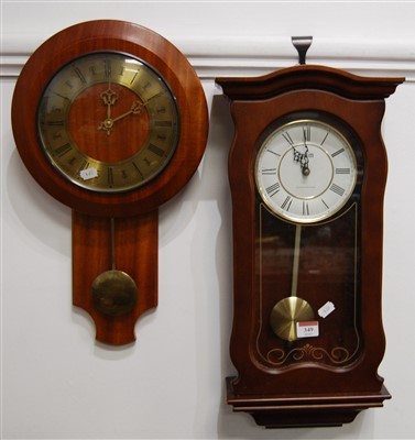 Lot 349 - A modern Actim Westminster Chime wall clock...