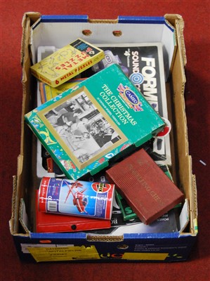 Lot 418 - One box containing a quantity of mixed board...