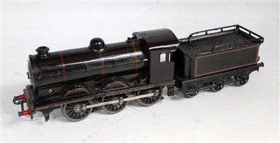 Lot 534 - Bing 0-6-0 loco 12v DC 3-rail fitted with...