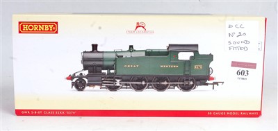 Lot 603 - A Hornby R3125 GWR green class 52XX 2-8-0 tank...