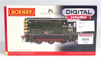 Lot 604 - A Hornby R3037 XS BR green class of diesel...