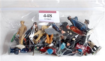 Lot 448 - Small plastic bag containing 24 non-Hornby...