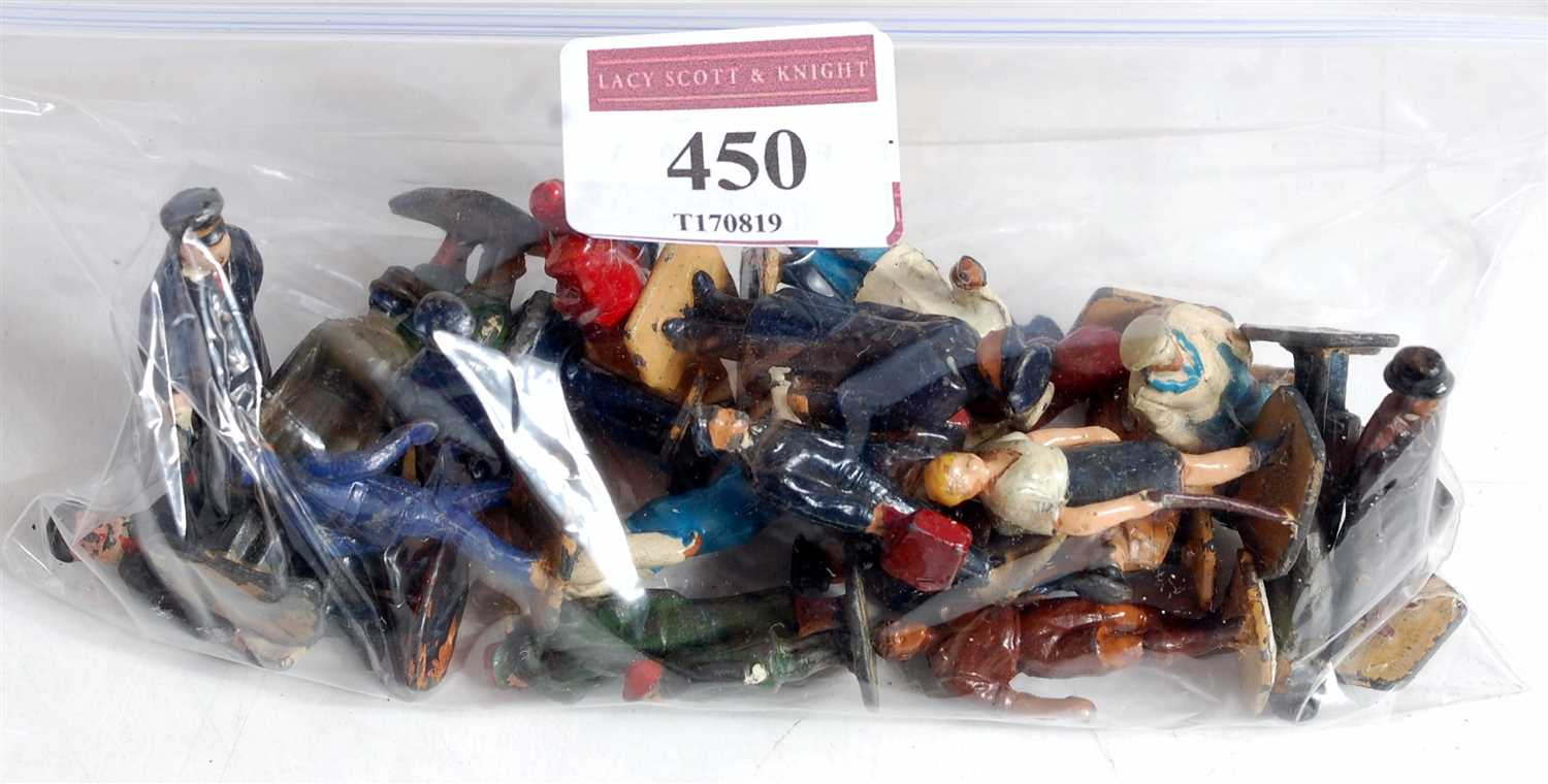 Lot 450 - Small plastic bag containing 22x Hornby...
