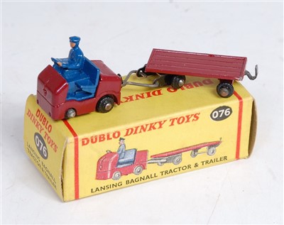 Lot 749 - A Dublo Dinky Toys Ref 076 Lansing Bagnall...