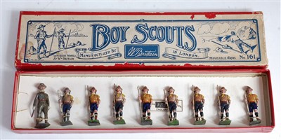 Lot 1215 - A Britains set No. 161 Boys Scouts circa 1917...