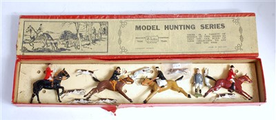 Lot 1219 - A Britains model hunting series No. 144 gift...