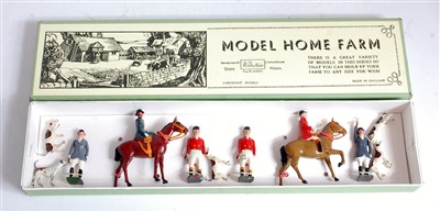 Lot 1222 - A Britains Hunt series hunting figure and...