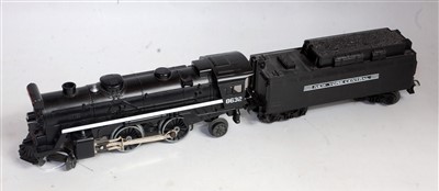 Lot 562 - Lionel 4-4-2 steam outline loco and tender...
