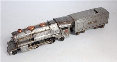 Lot 577 - Totally paint stripped Lionel steam outline...