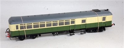 Lot 491 - LNER Sentinel railcar green/cream,...