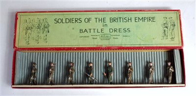 Lot 1270 - A Britains set No. 1858 British Infantry in...