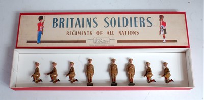 Lot 1277 - A Britains from set No. 313 Royal Artillery...