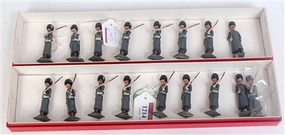 Lot 1290 - A Britains set No. 312 Grenadier Guards in...