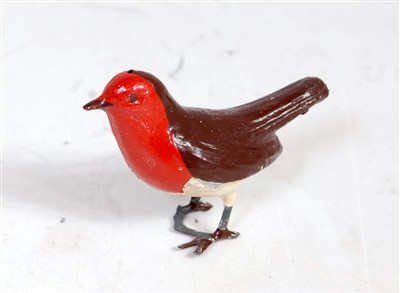 Lot 1304 - A Britains loose Christmas robin missing two...