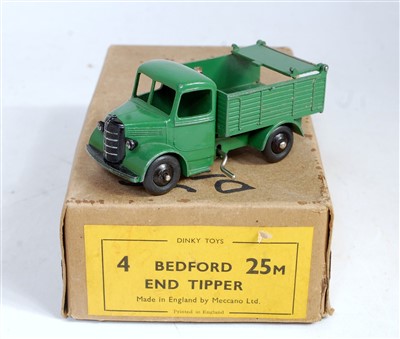 Lot 1912 - A Dinky Toys No. 25M Bedford End Tipper trade...