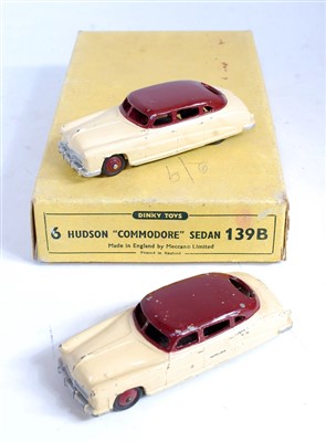 Lot 1919 - A Dinky Toys No. 139B Hudson Commodore Sedan...