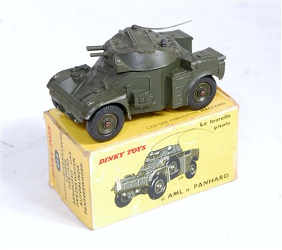 Lot 1925 - A French Dinky Toys No. 814 AML Panhard...