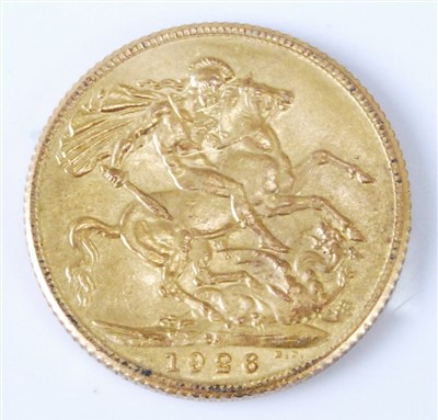 Lot 2073 - Great Britain, 1926 gold full sovereign