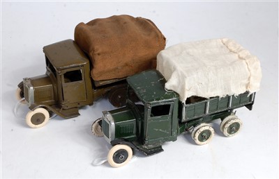 Lot 1330 - A Britains military series road transport...