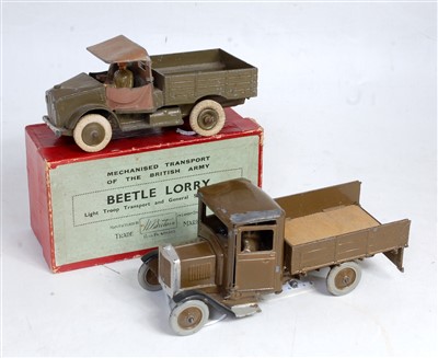 Lot 1332 - A Britains No.1344 Army tipping lorry...