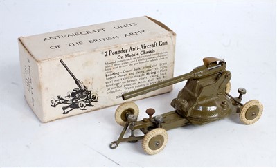 Lot 1333 - A Britains military series No.1717 two pounder...