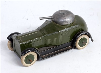 Lot 1339 - A Britains Set No.1321 armoured car comprising...