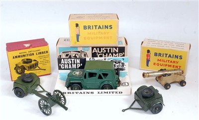 Lot 1350 - A collection of Britains boxed and loose...