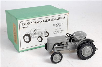 Lot 1372 - A Brian Norman farm miniature 1/32 scale white...