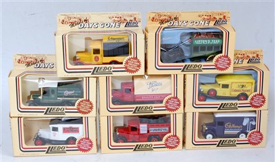 Lot 795 - 12 mixed scale Lledo vehicles for scenic use...