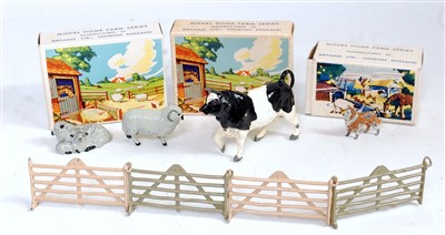 Lot 1405 - Seven various boxed Britains Farm Series...