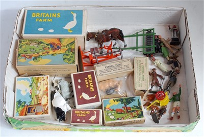 Lot 1446 - A collection of boxed Britains and John Hill...