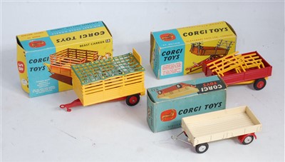 Lot 1623 - A collection of boxed Corgi Toys farming...