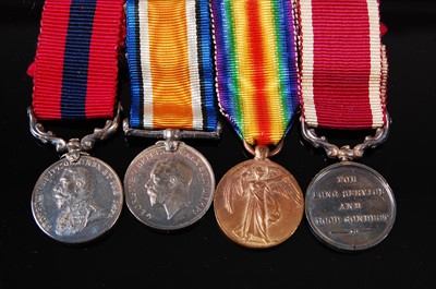 Lot 304 - A George V Distinguished Conduct Medal group of five