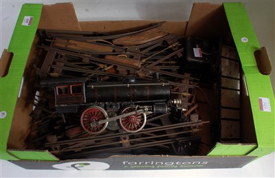 Lot 595 - An unusual pre-war Marklin, 20 volt 0-4-0...