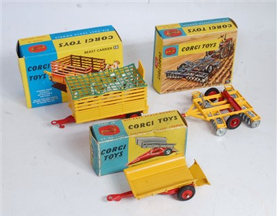 Lot 1624 - A collection of Corgi Toys boxed farming...