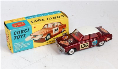 Lot 1633 - A Corgi Toys No. 332 Rover 2000 in Monte Carlo...