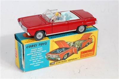 Lot 1636 - A Corgi Toys No. 246 Chrysler Imperial saloon...