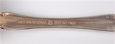 Lot 255 - An extensive American International Sterling...