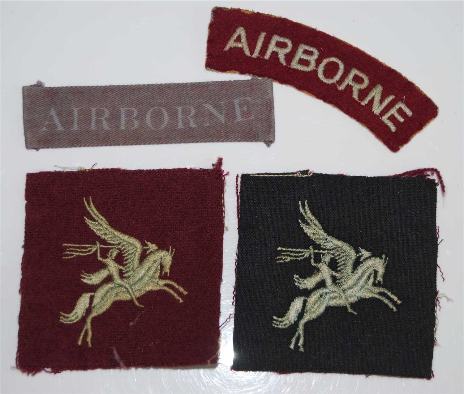 Lot 243 - Two Airborne Division formation signs;...