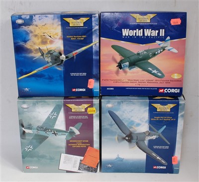 Lot 2533 - Seven various boxed 1/72 scale Corgi Aviation...