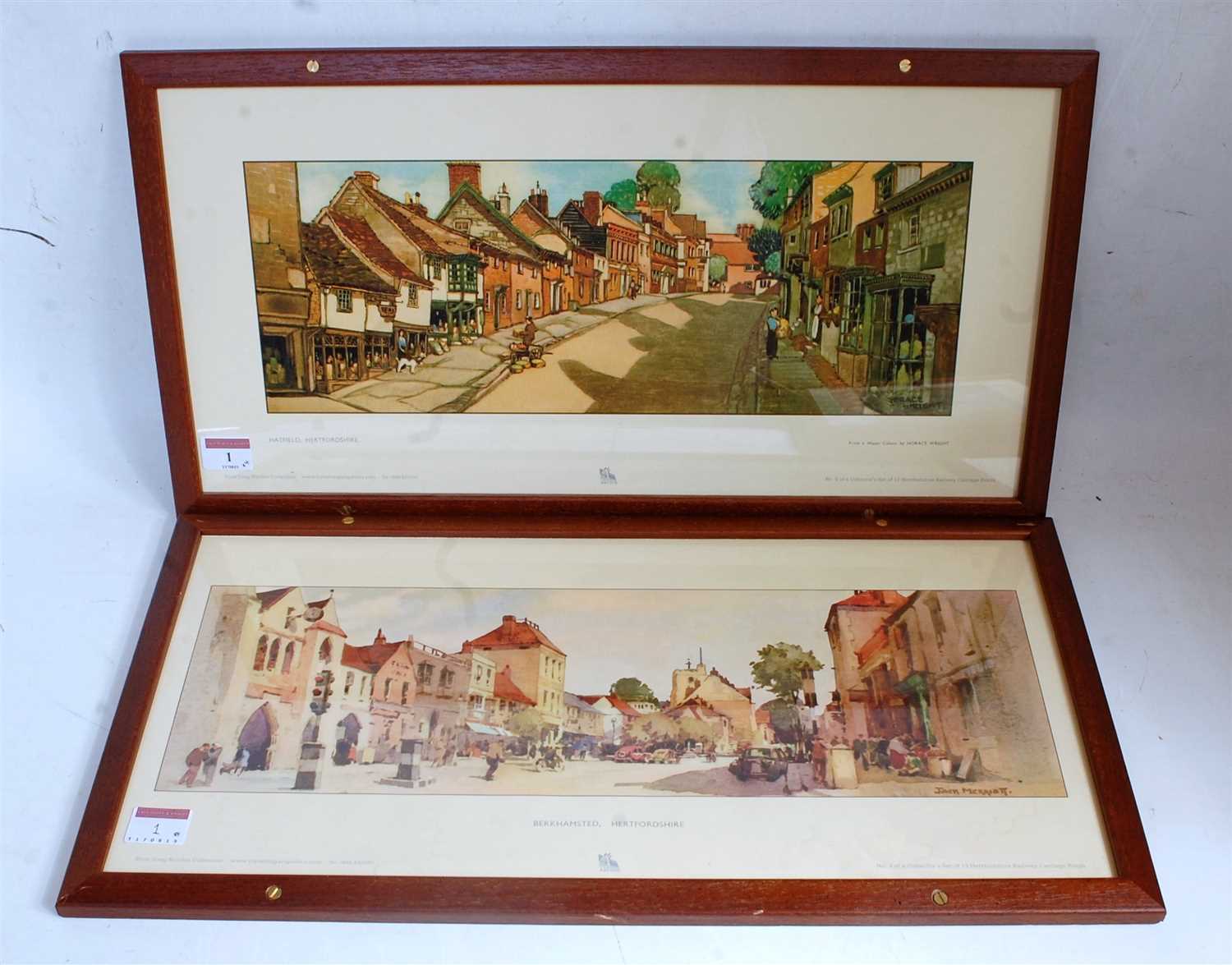 Lot 1 - Four framed and glazed Greg Norden collection...