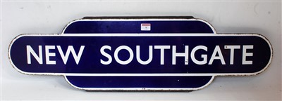 Lot 9 - An original BR Eastern Region New Southgate...