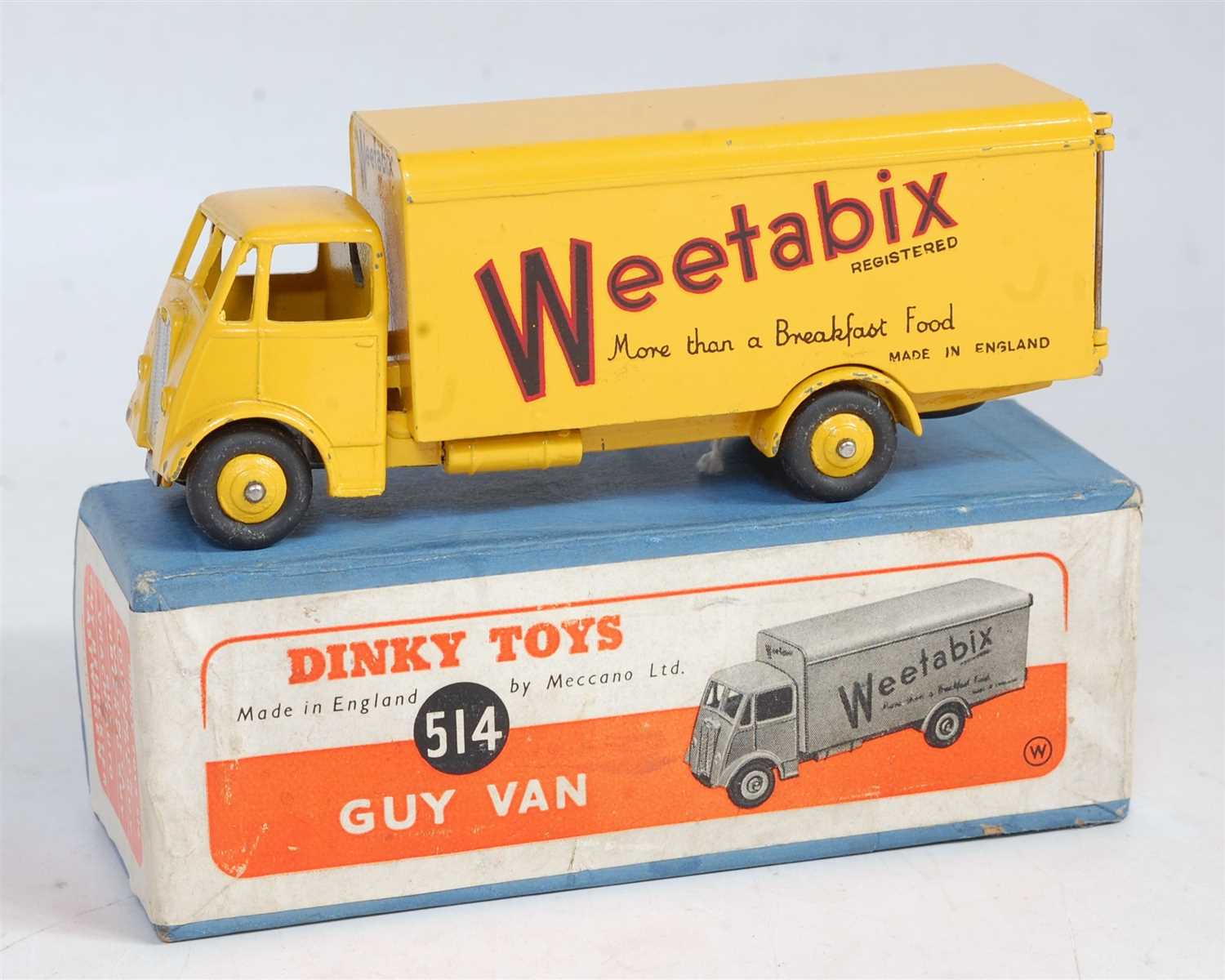 Lot 1927 - A Dinky Toys No. 514 Weetabix guy van...