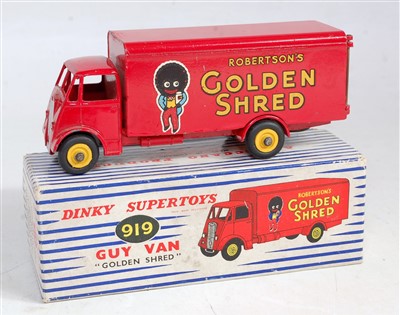 Lot 1929 - A Dinky Toys No. 919 Golden Shred guy van,...