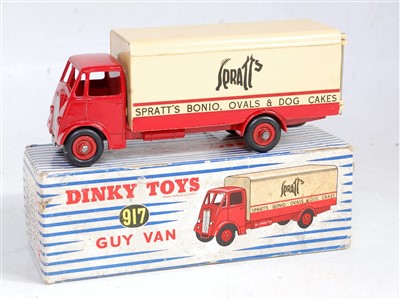 Lot 1930 - A Dinky Toys No. 917 Spratts guy van...