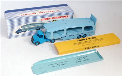 Lot 1932 - A Dinky Toys No. 982 Pullmore car transporter...